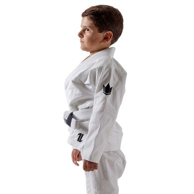 Детское кимоно для бразильского джиу-джитсу Kingz The One Белое, M1, M1