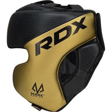 Шолом RDX L1 Mark Pro Cheek Boxing Training Head Guard Golden, S