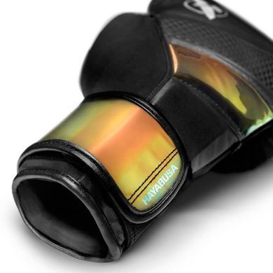 Боксерские перчатки Hayabusa T3 Boxing Gloves Black Iridescent, 12 oz