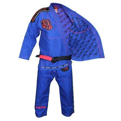 Кімоно для бразильського джиу-джитсу Break Point Light Weight Deluxe Синє A1
