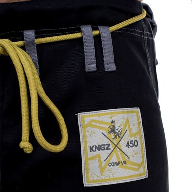 Кимоно для бразильского джиу-джитсу Kingz Comp V4 Черное, A3, A3