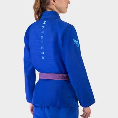 Жіноче кімоно для бразильського джиу-джитсу Hayabusa Core Ultra-Light (Штани RipStop) Синє F1C