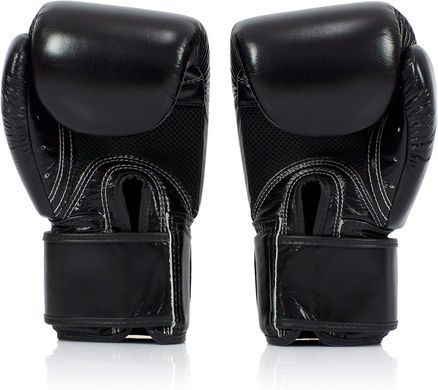 Боксерские перчатки Fairtex BGV1BR Universal Gloves Breathable Black, 14 oz
