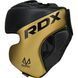 Шолом RDX L1 Mark Pro Cheek Boxing Training Head Guard Golden, S