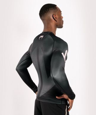 Рашгард Venum Loma Arrow Long Sleeves Rashguards Black White, Чорний, XS
