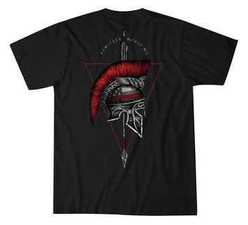 Футболка Howitzer Spartan Red Tee Black, M