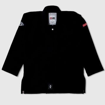 Дитяче кімоно для бразильського джиу-джитсу Red Label 3.0 Чорне M0000