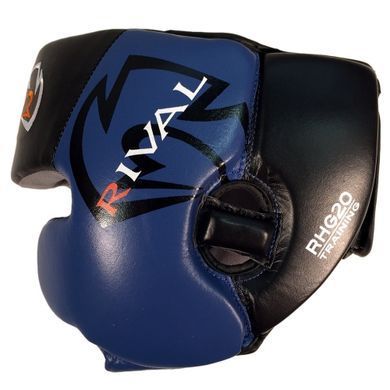 Шлем для бокса Rival RHG20 Traditional Headgear Black Blue, S
