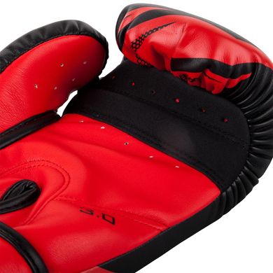 Боксерские перчатки Venum Challenger 3.0 Черные с красным, 10oz, 10oz
