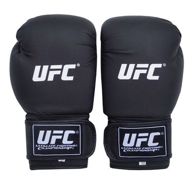 Боксерские перчатки UFC DX2 training Черные, 16oz, 16oz