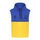 Безрукавка с капюшоном Peresvit Sleeveless Hoodie Blue Yellow, Синий-Желтый, S