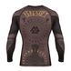 Рашгард Peresvit Valhalla Rashguard Long Sleeve Brown, Коричневий, XS