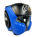 Шлем для бокса Rival RHG30 Training Headgear Black Blue, M