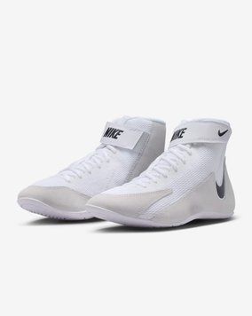 Детские борцовки Nike Youth Speedsweep VIII GS Wrestling Shoes White Black White Photon Dust, 34