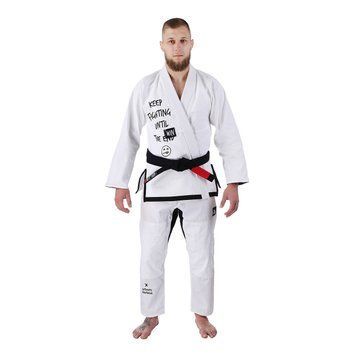 Кимоно Peresvit Keep Fighting BJJ Gi White, Белый, A0