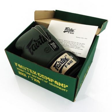 Боксерские перчатки Fairtex F-Day BGV11 Limited Edition Boxing Gloves, 10 oz