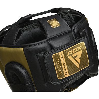 Шлем RDX L2 Mark Pro Head Guard with Nose Protection Bar Golden, M