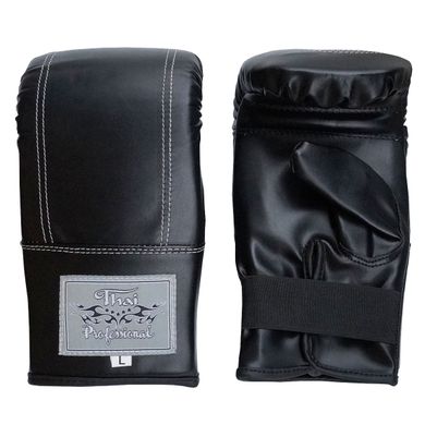 Снарядні рукавички Thai Professional BGA6 NEW Чорні, M, M