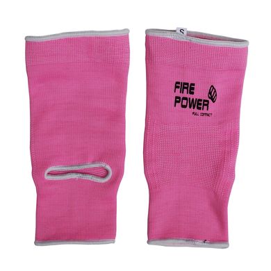 Захист голеностопу (бандаж) FirePower FPAG1 Рожевий, S, S