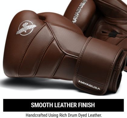 Боксерские перчатки Hayabusa T3 Kanpeki Boxing Gloves Walnut Brown, 12 oz