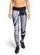 Женские компрессионные леггинсы Peresvit Air Motion Ladies Printed Leggings Insight, Черный-Серый, XS