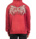 Толстовка Affliction Toxic Tavern Po Hood Vtg. Red Potassium Spray, Красный, M