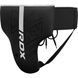 Захист паху RDX F6 Kara Groin Guard Matte White, S