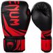 Боксерские перчатки Venum Challenger 3.0 Черные с красным, 12oz, 12oz