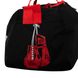 Спортивна сумка-рюкзак TITLE Boxing Champion Sport Чорна з червоним