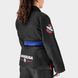 Жіноче кімоно для бразильського джиу-джитсу Hayabusa Valor Lightweight (Штани Twill) Чорне F2C