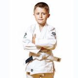 Кімоно для джиу - джитсу біле, TM "Kintayo", 120 зріст, щільність 350 гр/м.кв.
