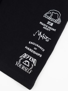 Шорти Manto Multi Black, Чорний, S