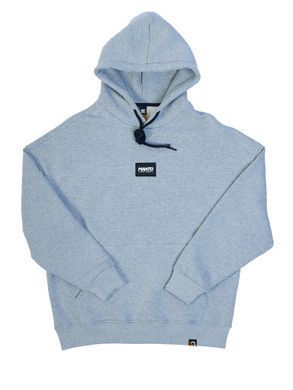 Худі MANTO Hoodie Label Oversize Heather Gray, Cірий, XL