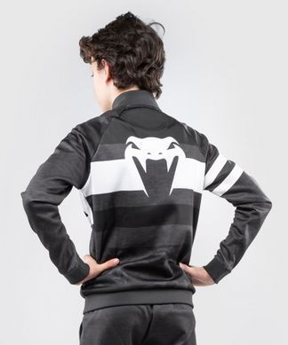 Дитяча худі Venum Bandit Hoodies Black Grey, Cірий, YXL