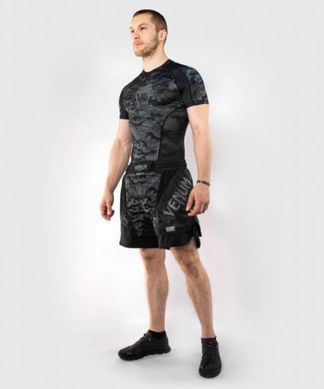 Рашгард Venum Defender Rashguard Short Sleeves Dark Camo, L