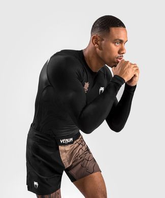 Рашгард Venum Reorg Rashguard Long Sleeves Black, Черный, S