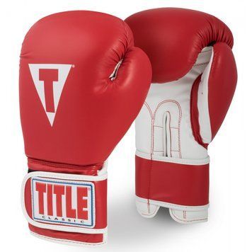 Боксерські рукавички TITLE Boxing PRO STYLE Training 3.0 Червоні 12oz