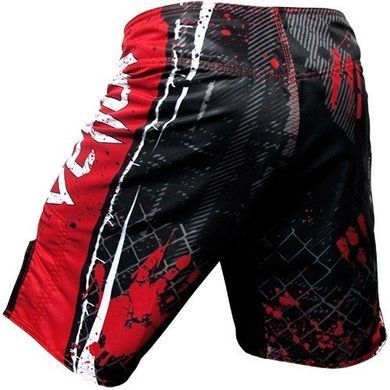 Шорти Venum Korean Zombie UFC 163 Fightshorts - Black, Чорний-Червоний, XXL