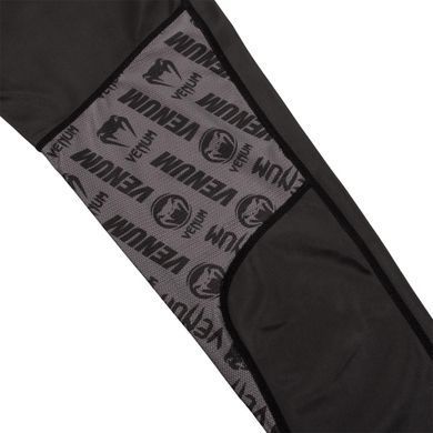 Компрессионные штаны Venum Logos Spat Black, Черный, XS