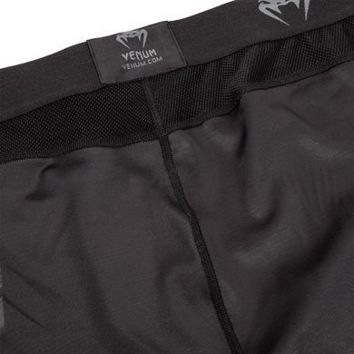 Компрессионные штаны Venum AMRAP Spats Black Grey, Черный, XS