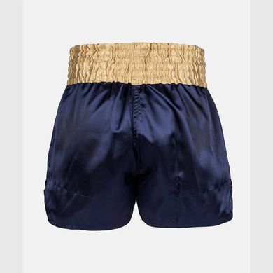 Тайські шорти Venum Classic Muay Thai Shorts Navy Blue Gold, M