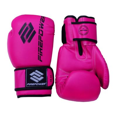 Боксерские перчатки Firepower FPBGA11 Розовые, 8oz, 8oz