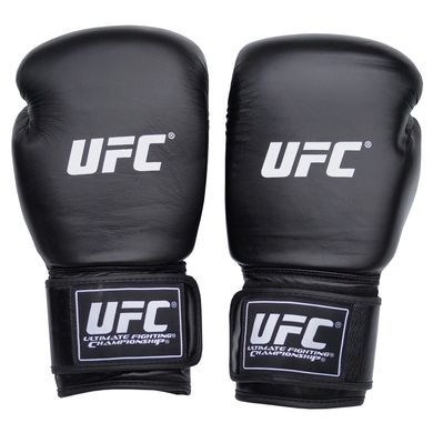 Боксерские перчатки UFC CL training Черные, 12oz, 12oz
