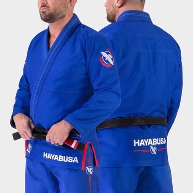 Кімоно для бразильського джиу-джитсу Hayabusa Valor Lightweight (Штани Twill) Синє A2