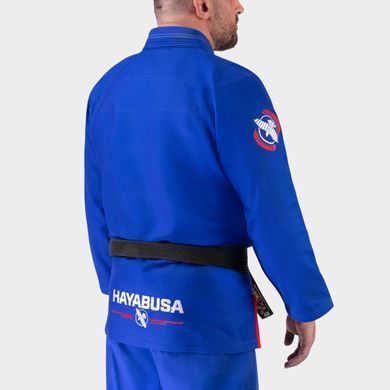 Кімоно для бразильського джиу-джитсу Hayabusa Valor Lightweight (Штани Twill) Синє A2