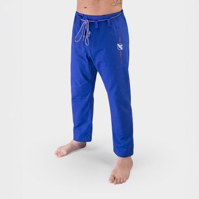 Кімоно для бразильського джиу-джитсу Hayabusa Valor Lightweight (Штани Twill) Синє A2