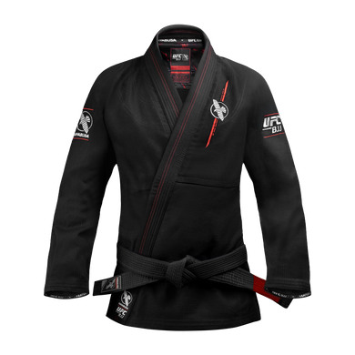 Жіноче кімоно для бразильського джиу-джитсу Hayabusa UFC BJJ (Штани RipStop) Чорне F0