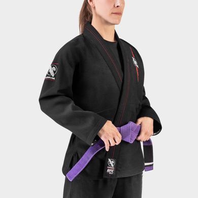 Жіноче кімоно для бразильського джиу-джитсу Hayabusa UFC BJJ (Штани RipStop) Чорне F0