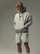 Худі MANTO Hoodie Label Oversize Heather Gray, Cірий, XL