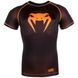 Компресійна футболка Venum Contender 3.0 Compression T-shirt Short Sleeves Black/Orange, M